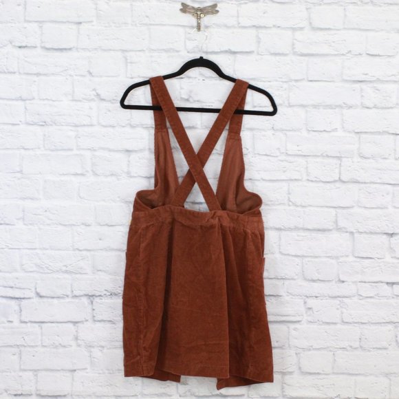 INDIGO REIN Corduroy Mini Skirt Romper Size 9 - Picture 5 of 8